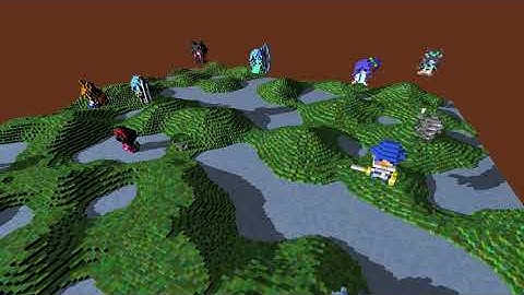 Voxel Engine Sprite Test