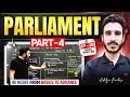 Parliament (Part 4) Explained for Beginners | Complete Indian Polity NCERT | UPSC | By Aditya Pratap
