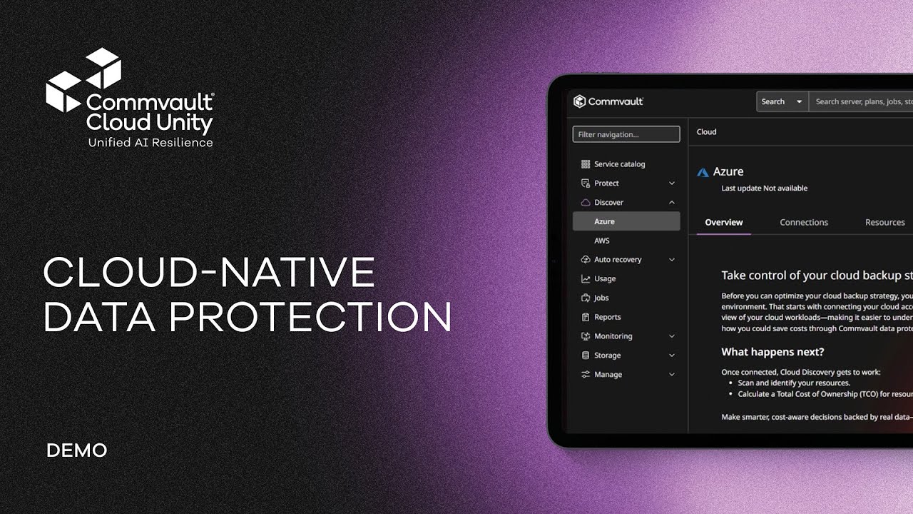 Unified Cloud-Native Data Protection with Commvault Cloud | Demo - YouTube