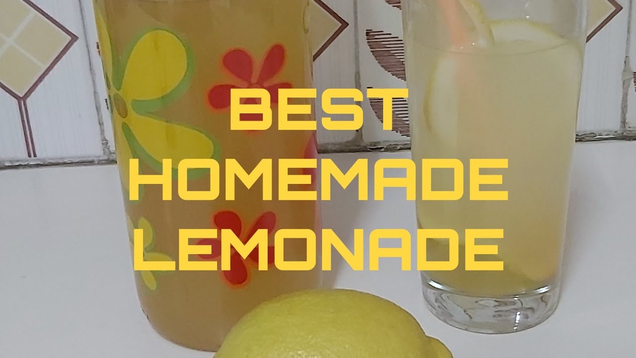 Best Homemade Lemonade Youtube