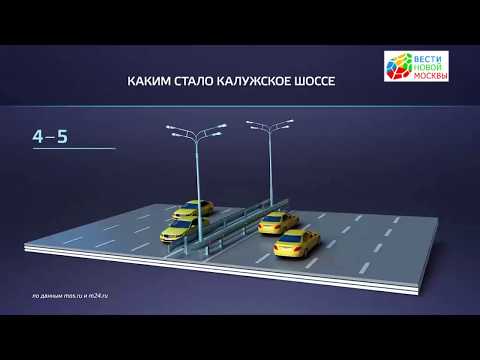 Калужское шоссе - главная дорога Новой Москвы