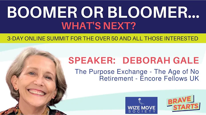 Boomer or Bloomer Summit speaker: Deborah Gale