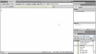 Dreamweaver CS5 Inserting Flash Contents Chapter 6, class 6.7 @Shiz Tech in Urdu Hindi