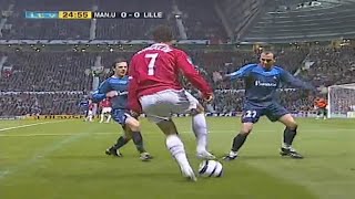 Cristiano Ronaldo 2003/2004 : INSANE SKILLS SHOW