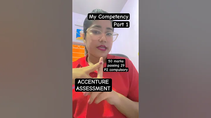 My Competency Assessment 🎉 Part 1 #accenture #mycompetency #accentureonboarding #accenturetraining
