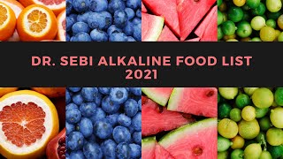 Dr Sebi Alkaline Food List 2021 (Alkaline Diet) screenshot 3