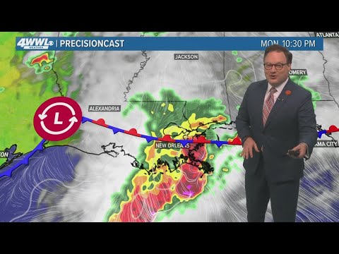 New Orleans Weather: More evening storms - YouTube