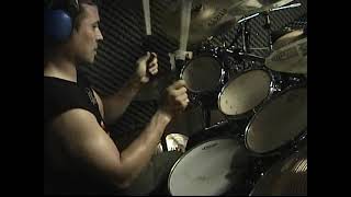 Dave Suzuki - DRUM CAM - Vital Remains - &quot;Devoured Elysium&quot; - band rehearsal 2005