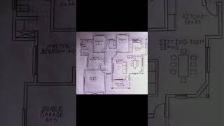 3 bhk house plan with double garage