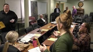 City of Fort Scott Commission Meeting 11/1/2022