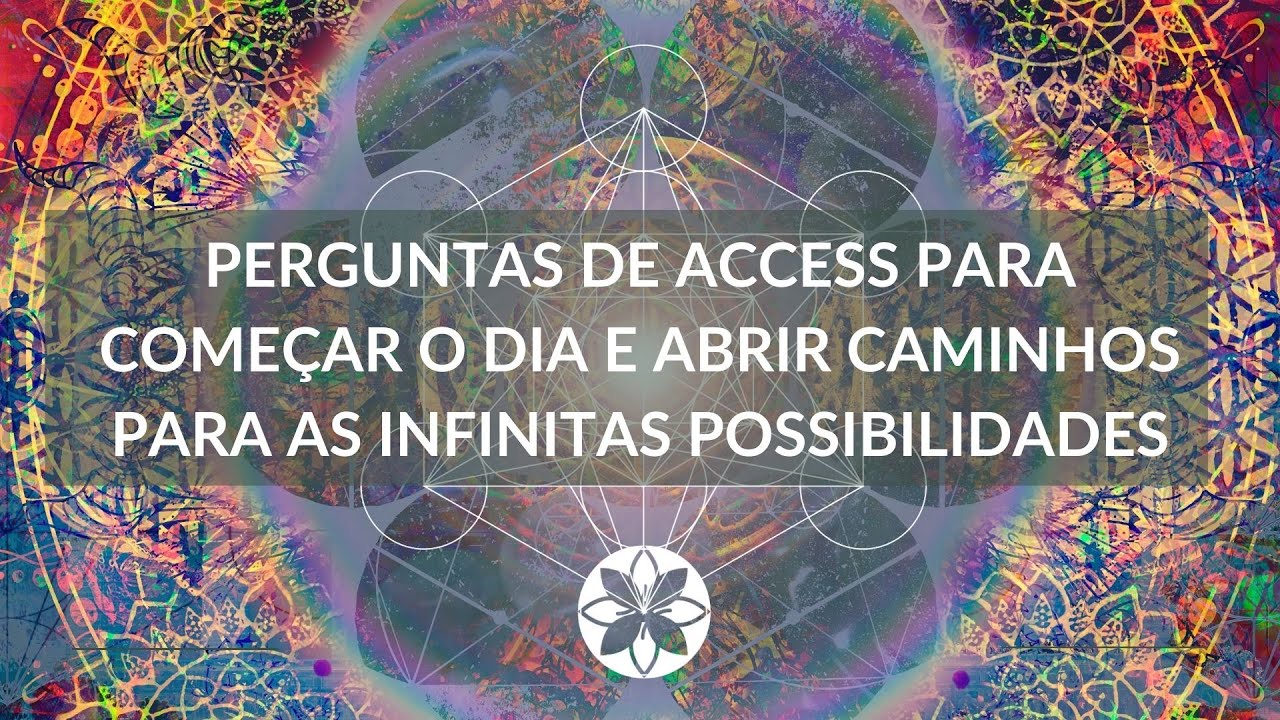 PERGUNTAS DE ACCESS PARA COMEÇAR O DIA YouTube