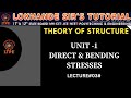 DIRECT AND BENDING STRESSES#5
