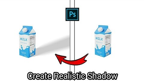 How To Make Realistic Shadows in Photoshop short photoshop tutorial #shorts