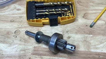 Small Engine Electric Starter For A Drill (How To Build)