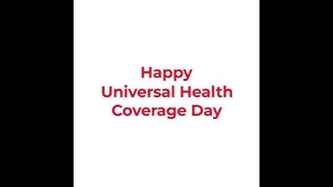 Universal Health coverage Day