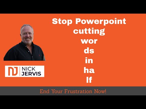 Wideo: Jak wyłączyć dzielenie wyrazów w programie PowerPoint?