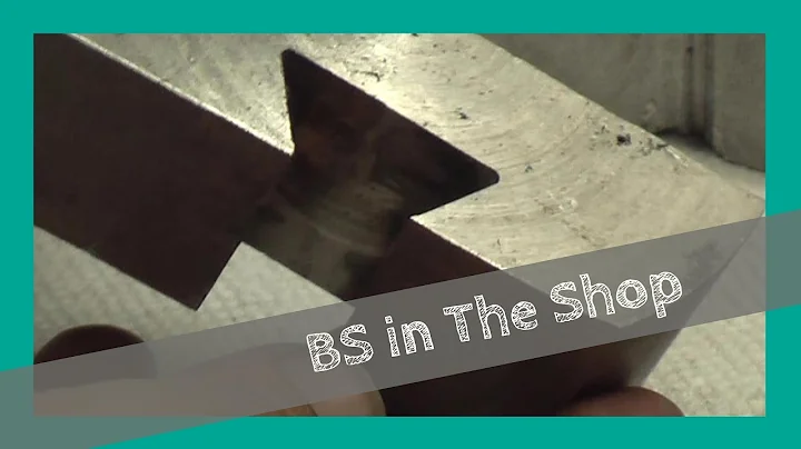 Pushing the Randy Richards Dove Tail cutter with a full depth cut