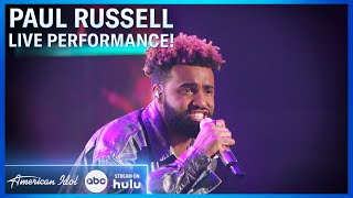 Paul Russell Performs His Hit 'Lil Boo Thang' at American Idol 2024!