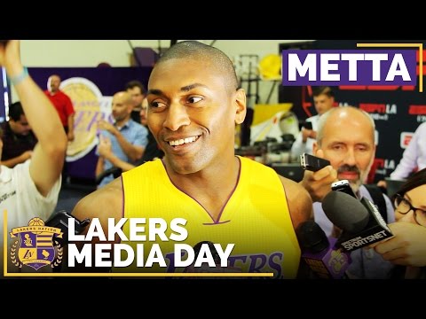 Lakers Media Day 2016: Metta World Peace