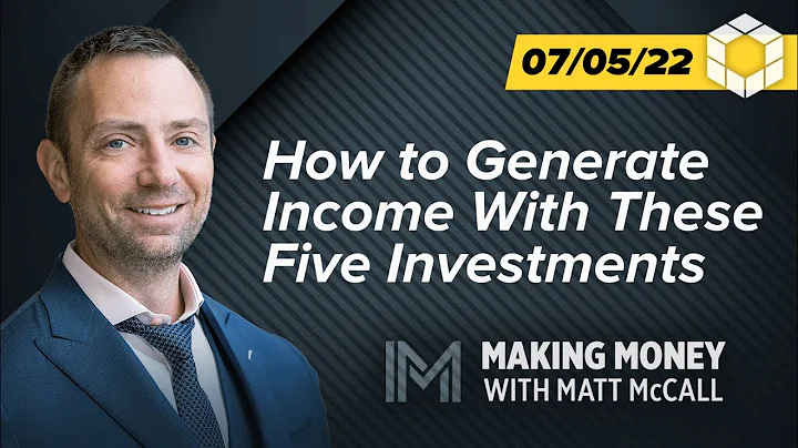 How to Generate Income With These Five Investments...