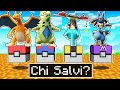 CHI SCEGLI di SALVARE tra questi POKEMON? PIXELMON di MINECRAFT ITA