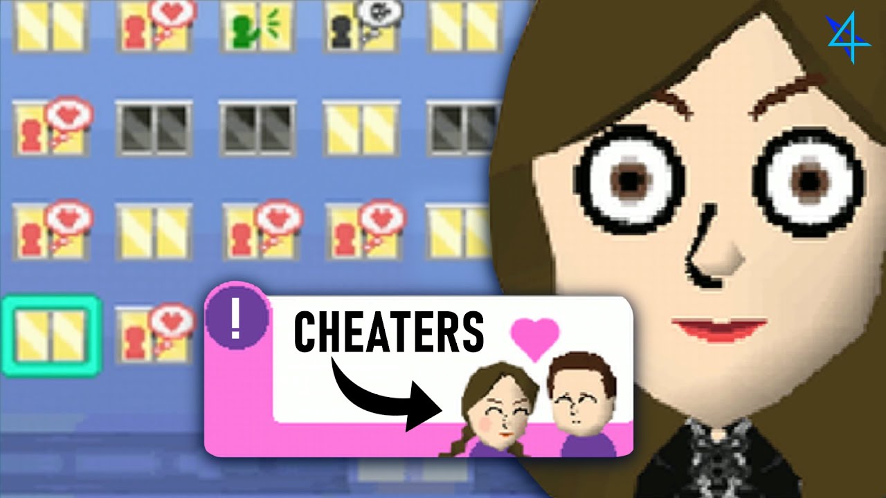 MY 8 YEAR OLD SISTER GOT CHEATED ON IN TOMODACHI????