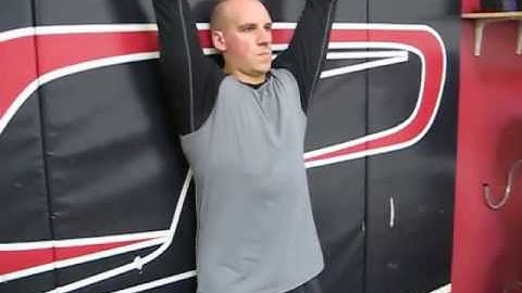 Back to Wall Shoulder Flexion