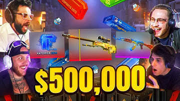 THE LARGEST CASE OPENING IN COUNTER-STRIKE HISTORY ($500,000+ OPENED)
