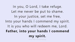 07 April 2023 Good Friday Catholic Mass Bible Reading