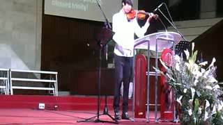 Irene Simanjuntak - Holy, Holy, Holy Lord God Almighty Piano Violin