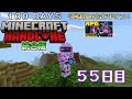 【統合版マイクラ】視聴者からヒントをもらって雨の中の古代都市探し!! 第11回100日ハードコア/100days hardcore【55日目】