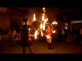 Cirque De Flirt - Fire Hoop Duet by 'Spunshine'