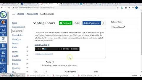 How to submit an assignment using text entry
