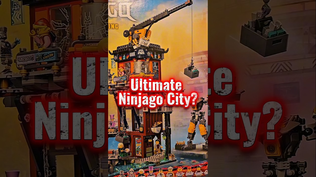 This LEGO Ninjago City Is INSANE Dragons Rising Edition! 