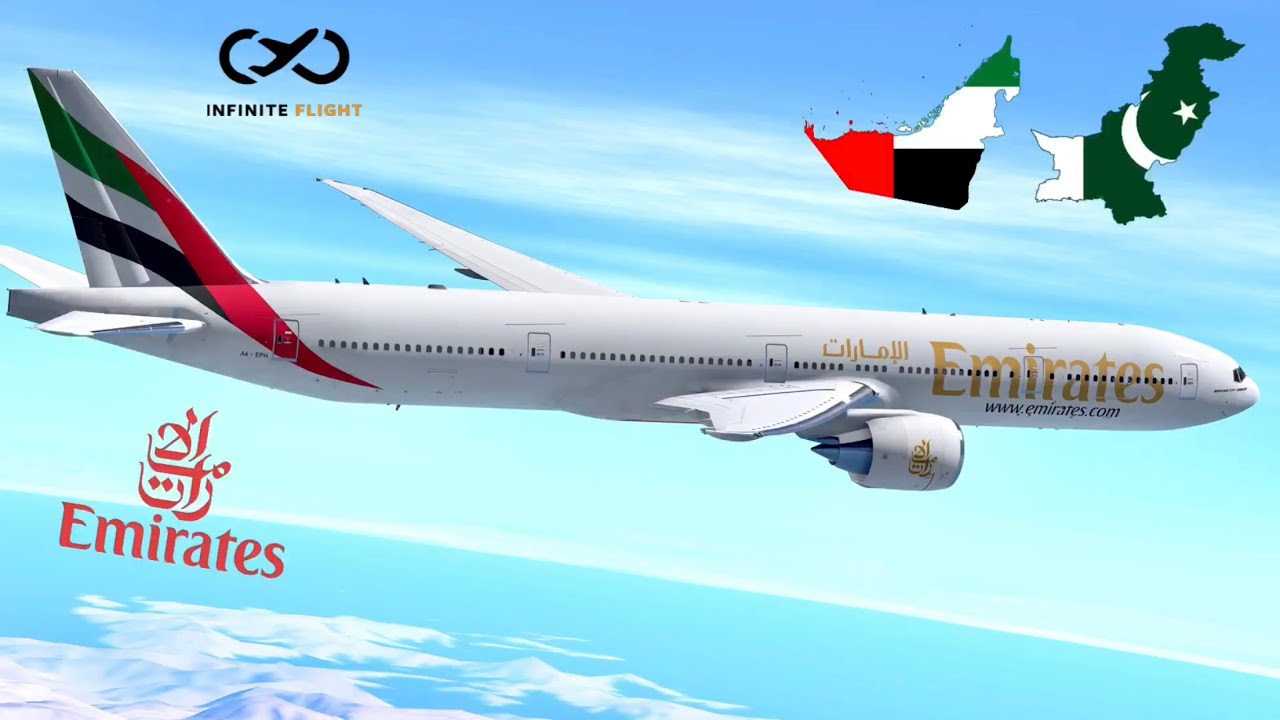 Infinite Flight: Dubai (DXB) to Islamabad (ISB) | Emirates Airways ...