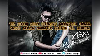 Badboy - Hayer Qizaloq ( karaoke ) | Бэдбой - Хаер кизалок