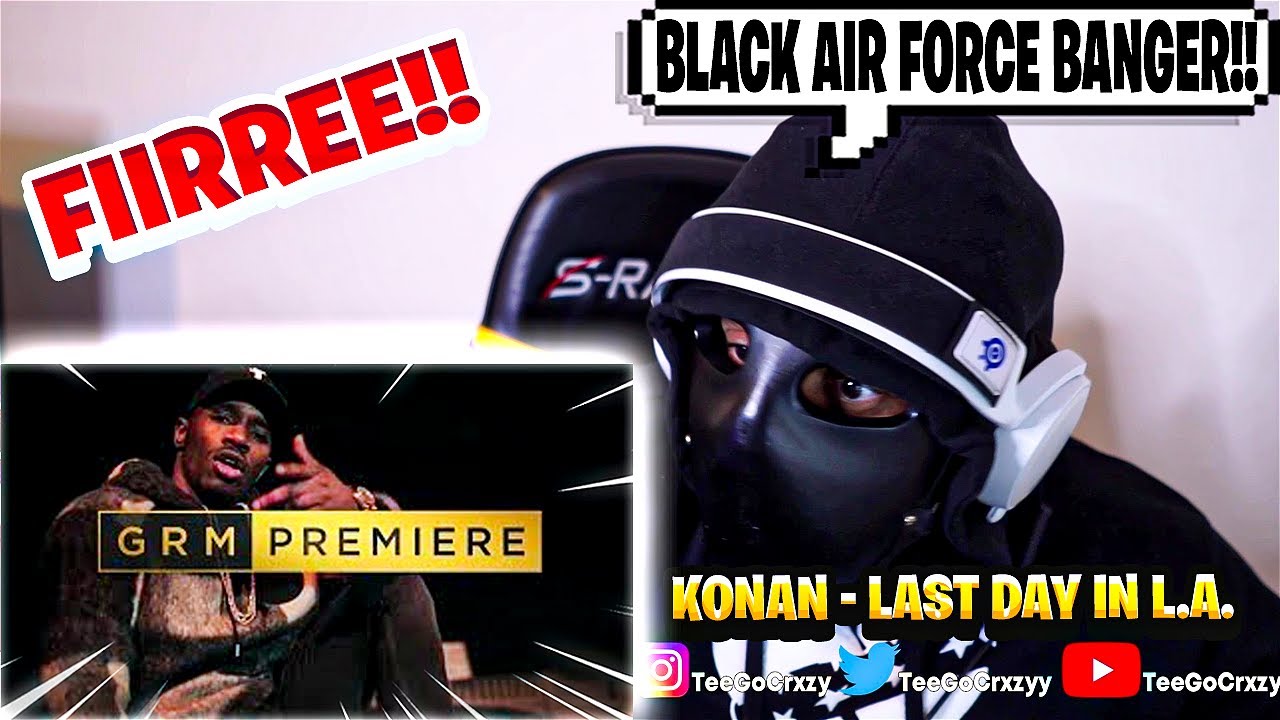 UK WHAT UP🇬🇧!!! Konan - Last Night In LA [@konanplaydirty] | GRM Daily (REACTION)