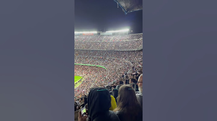 EL CAMP NOU SE VUELVE LOCO CON LEO MESSI #shorts