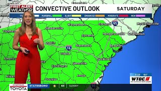 Jamie’s First Alert Weather Forecast for Thursday afternoon, Jan. 1
