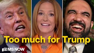 Psaki: Trump even fails at the little stuff, haunted by Mamdani's success