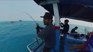 MANCING DI RIG SAAT ARUS KENCANG 