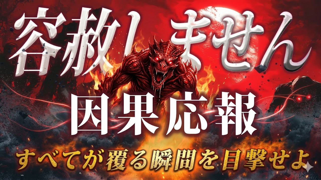 🚨緊急警告！🚨あなたを傷つけたあの悪人の性格と３年後の悲惨な末路を公開！あなたはもう大丈夫です！✨