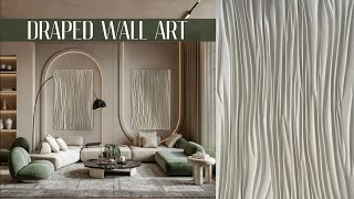 DRAPED WALL ART DIY