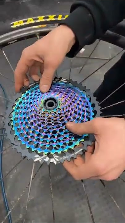 Fitting New Rainbow MTB Cassette 😍