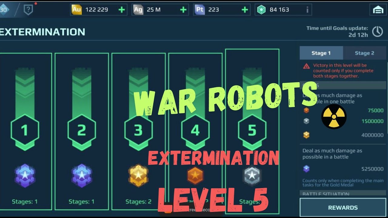 War Robots: EXTERMINATION Level 5 gameplay | How to Survive? - YouTube