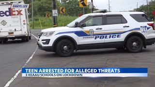 Teen arrested for alleged threats against Big Island schools, students