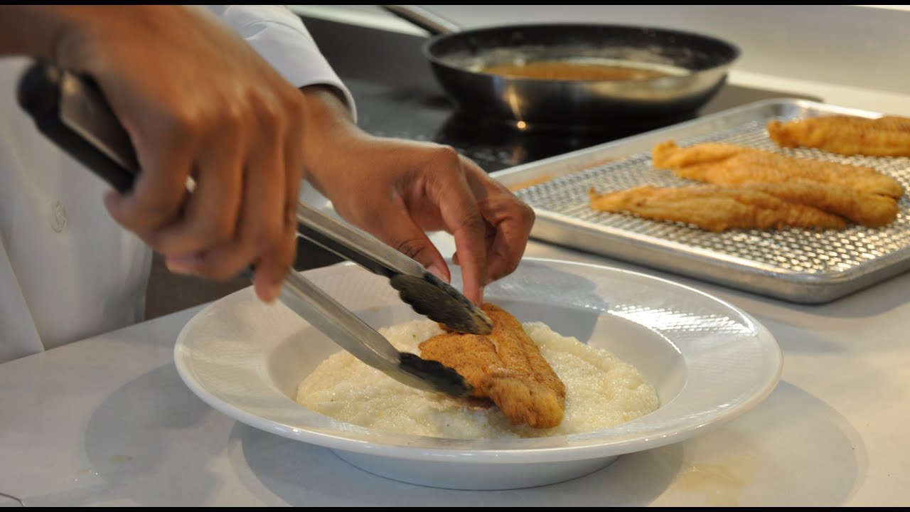 Peasant Chef Video Recipe Fish N Grits YouTube