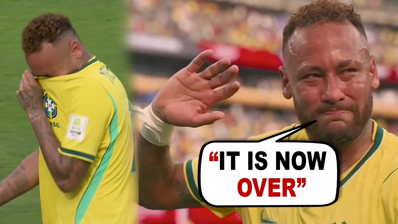 Neymar Junior Announced his Retirement 💔🇧🇷 | The End of an Era: Neymar Retires from Brazil 😢