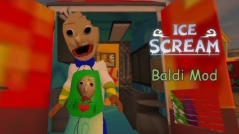 Aziz ice cream 1 baldi mod latest version mod by creator of abegi jo full gameplay