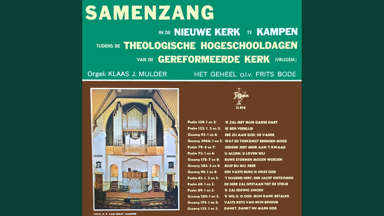 Psalm 42: 1, 3 en 5: 't Hijgend Hert, Der Jacht Ontkomen